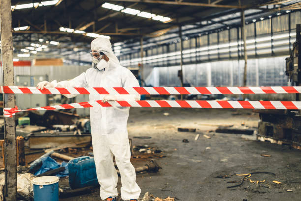 Professional Drug Lab Cleanup technician working in Eagle Mountain, UT